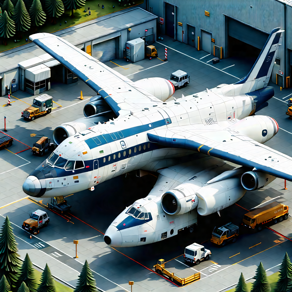 Aerospace Technology In Field Deployment With Image, There