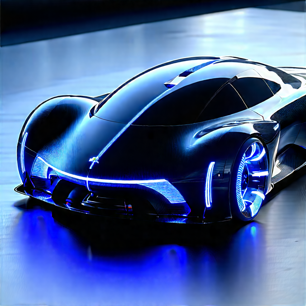 Innovative Electric Vehicle Design With Futuristic Sleek