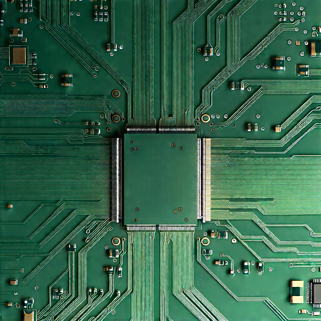 Circuit board with laser scanning