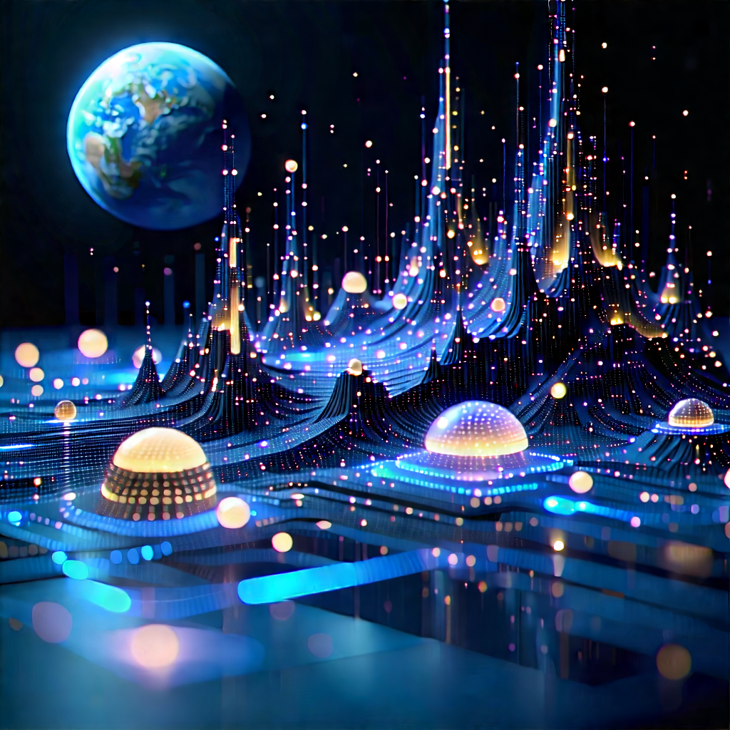 Artificial Intelligence Visualization With Image, There