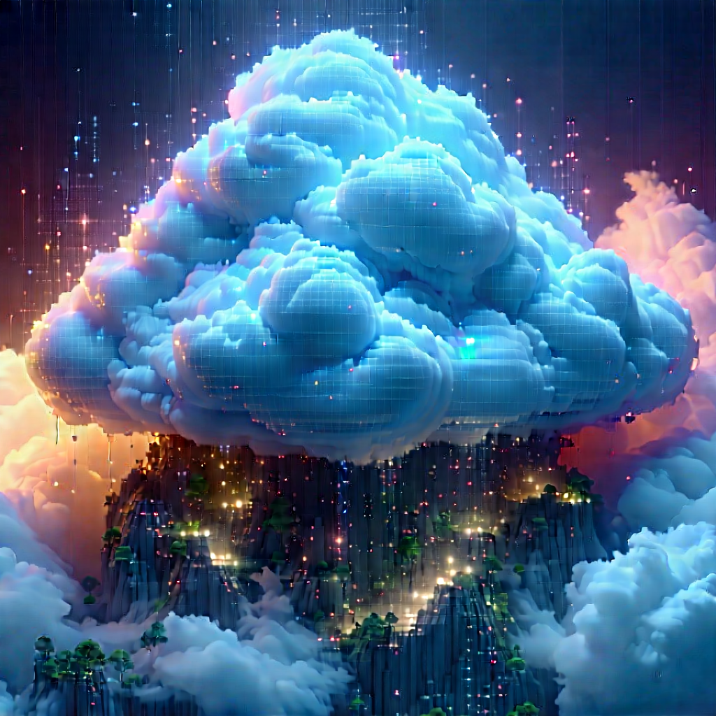 (cloud:1.2) Computing Visualization With Large, Colorful