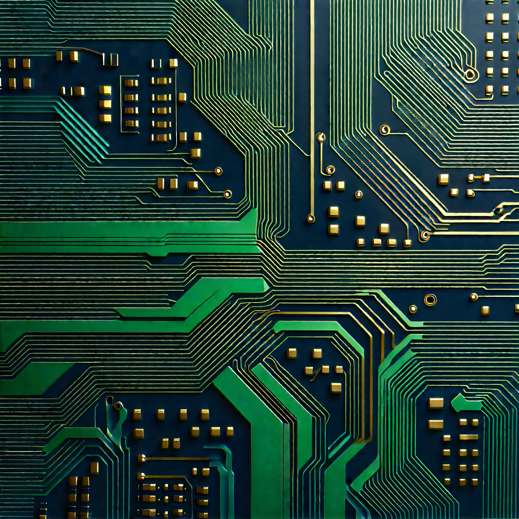 Circuit board with laser scanning