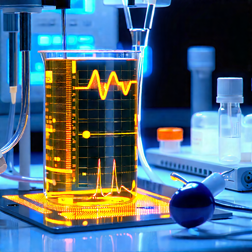 Healthcare Technology In Research Center With Large Glass