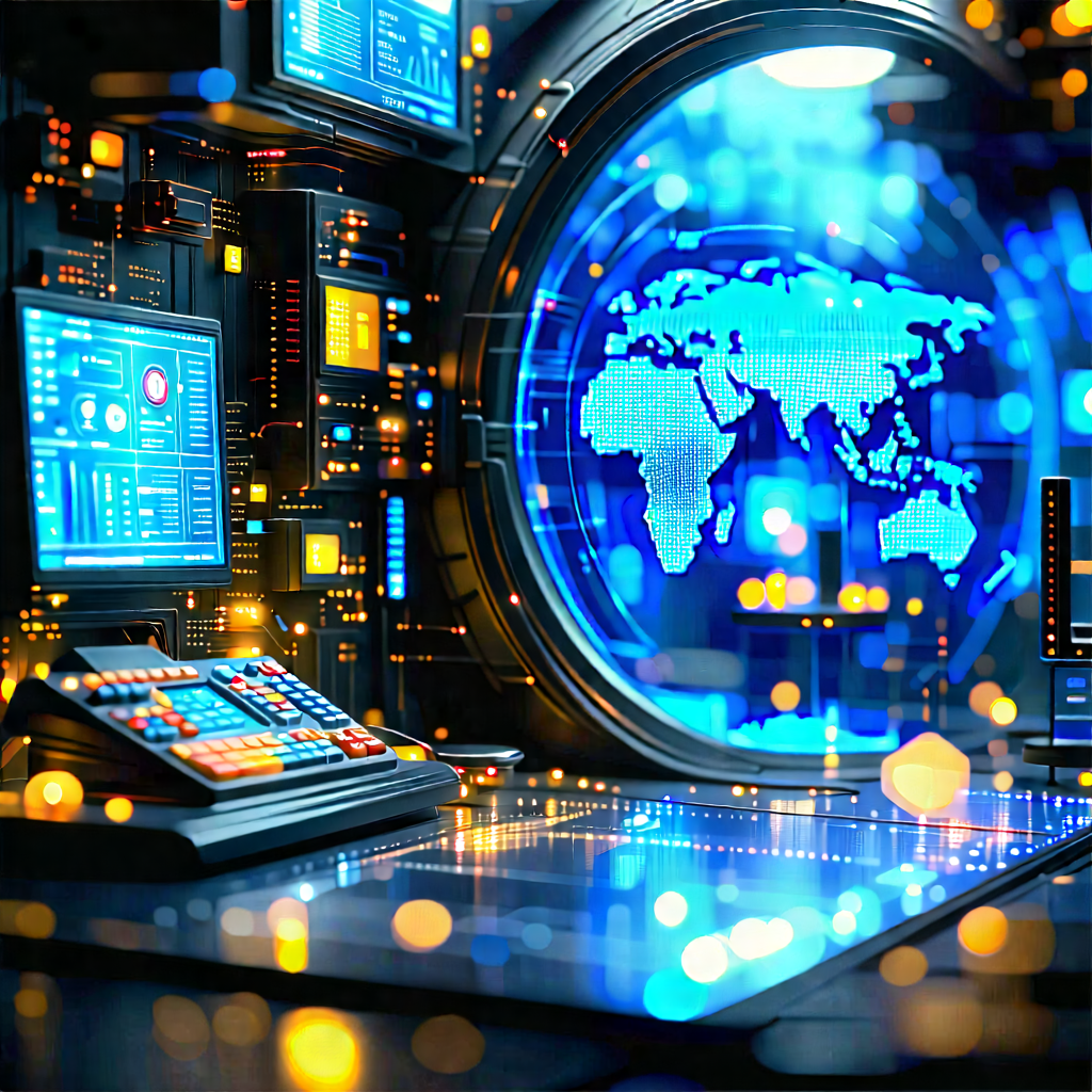 Educational Technology In Manufacturing Facility With Image, There