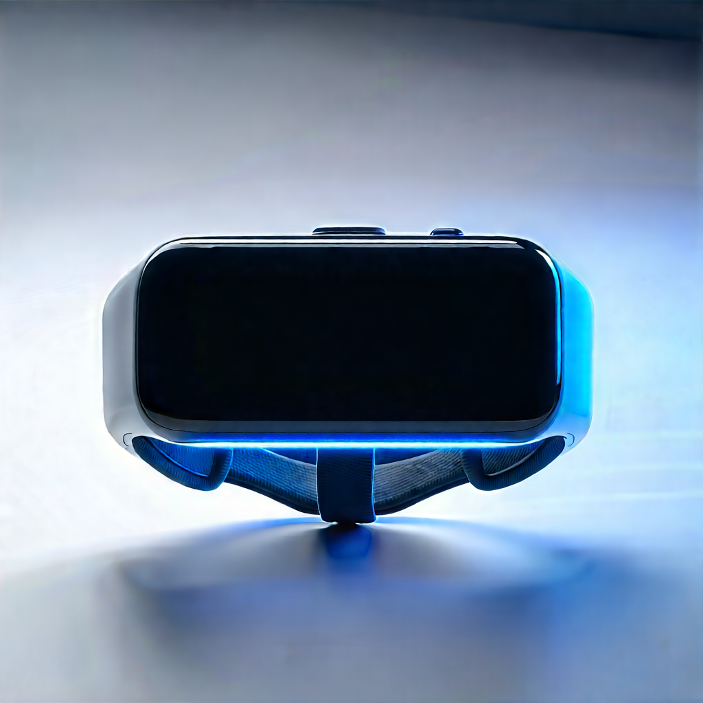 Innovative Wearable Device Design With Blue Black