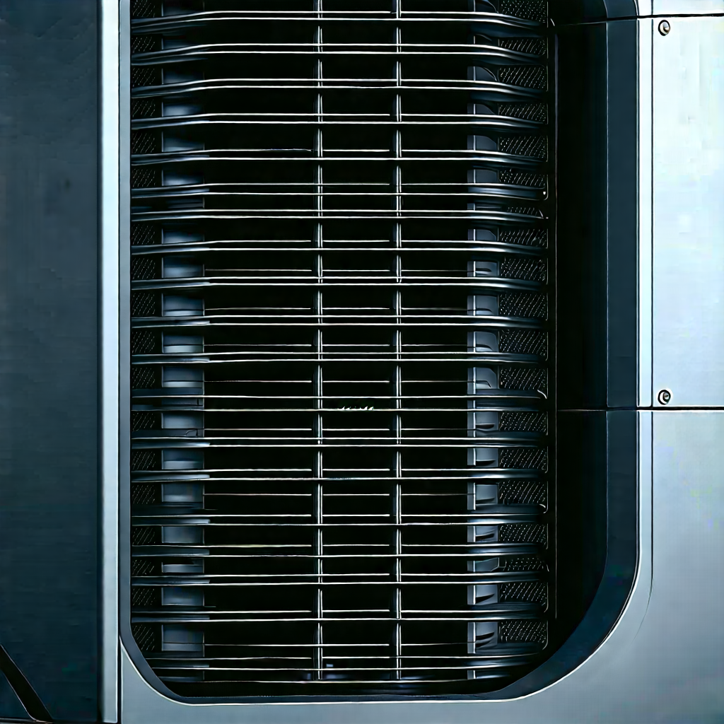 Close-up of cooling system