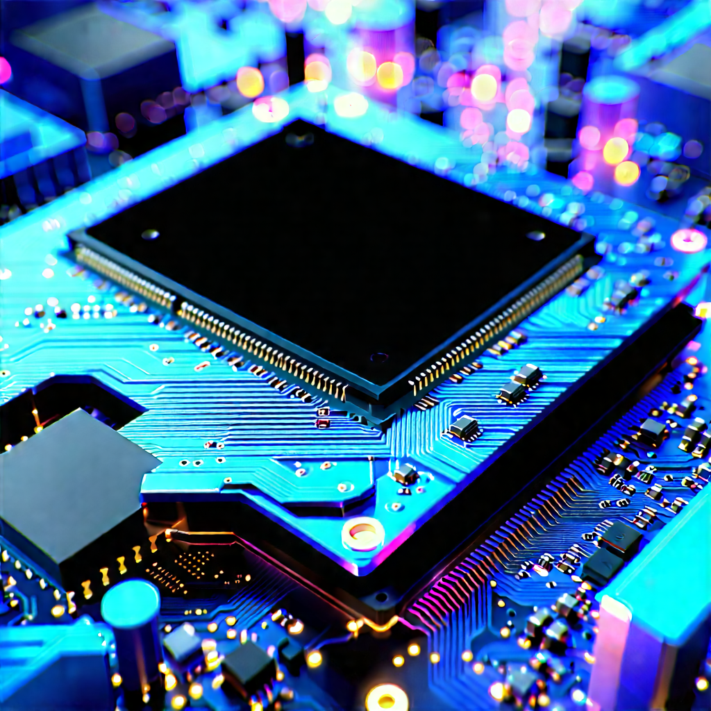 Close-up of memory module