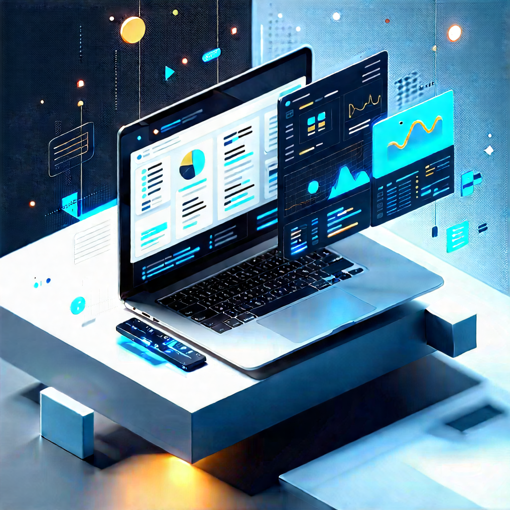 Laptop With User Interface With Laptop Computer