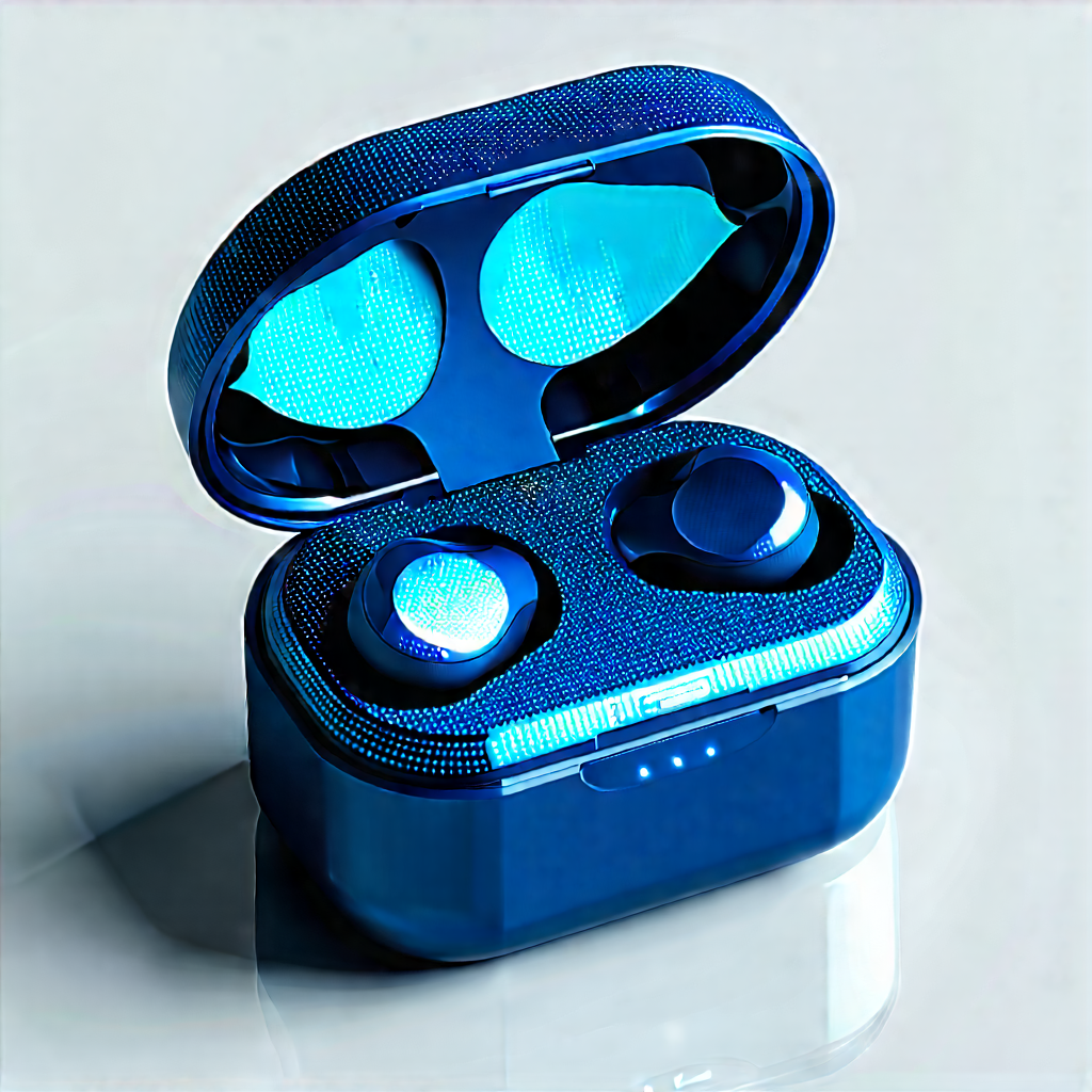 Wireless earbuds with data visualization