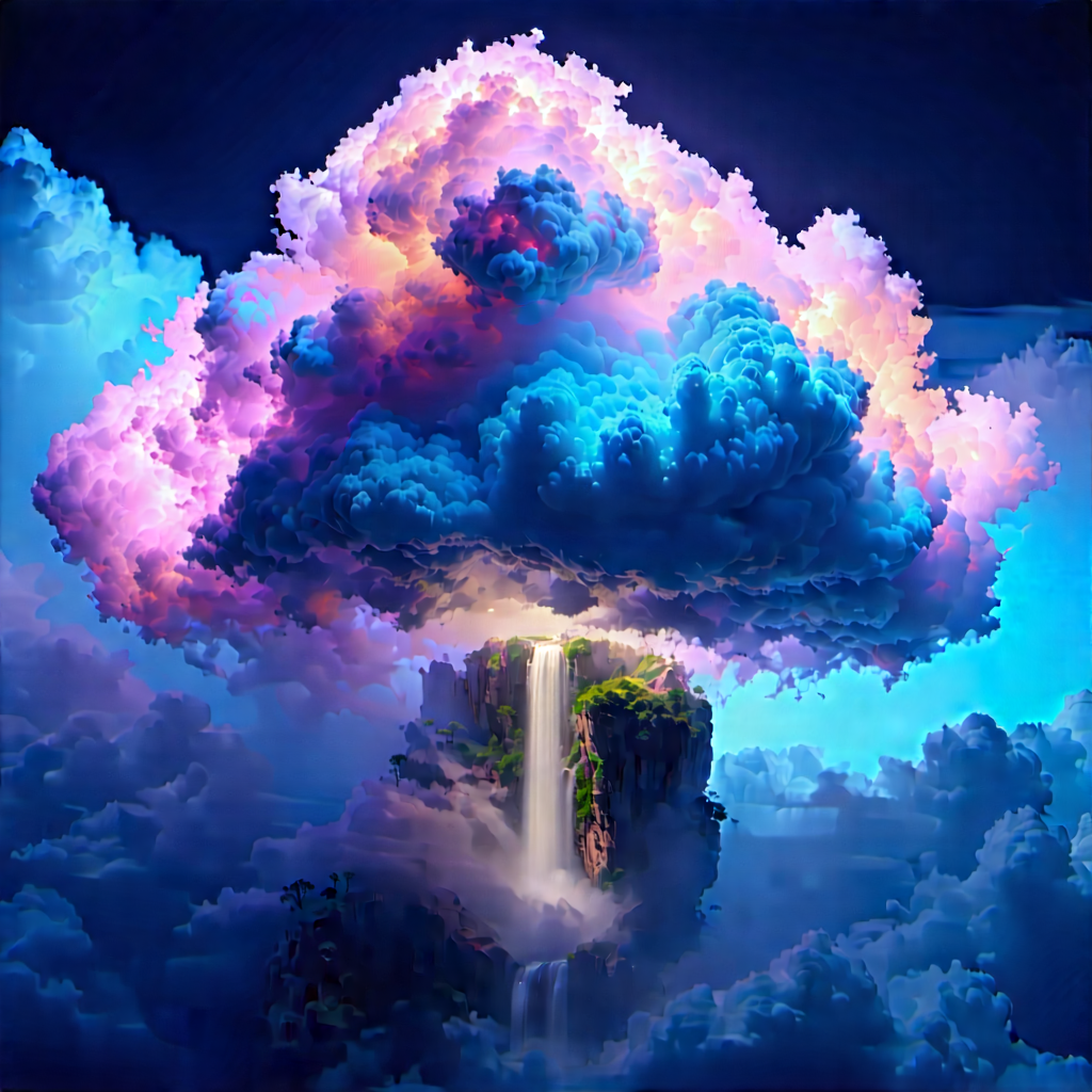 Cloud Computing Visualization With Image, There