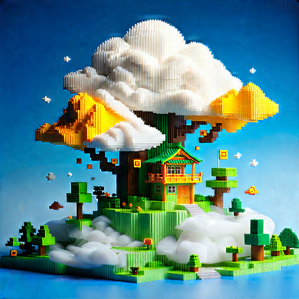 Cloud Computing Visualization With Large, Intricate