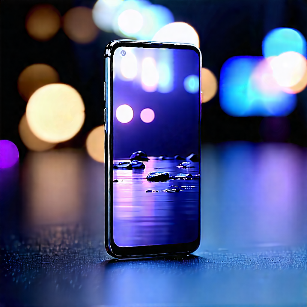 Smartphone With Streaming Content With Cell Phone