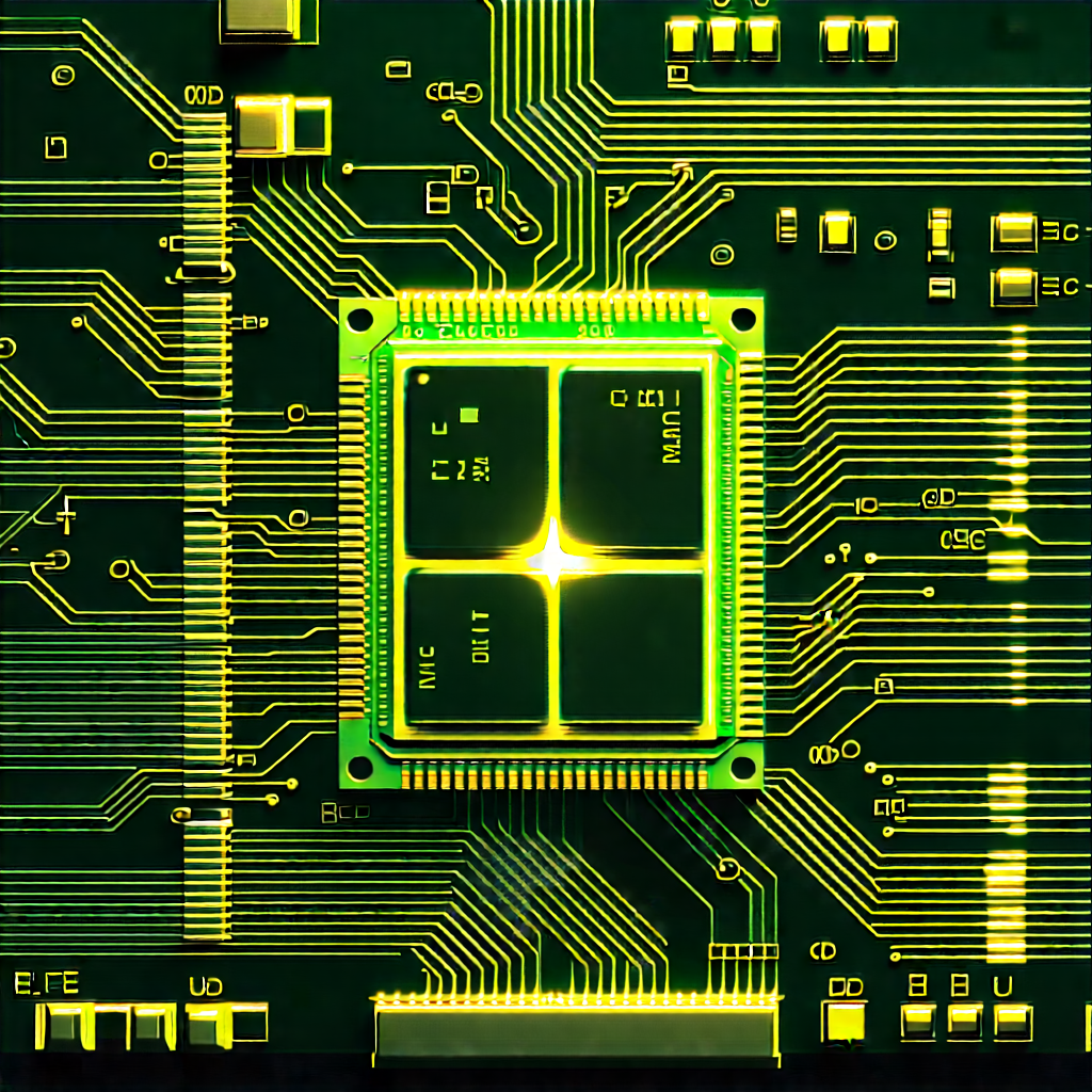 Circuit board with laser scanning