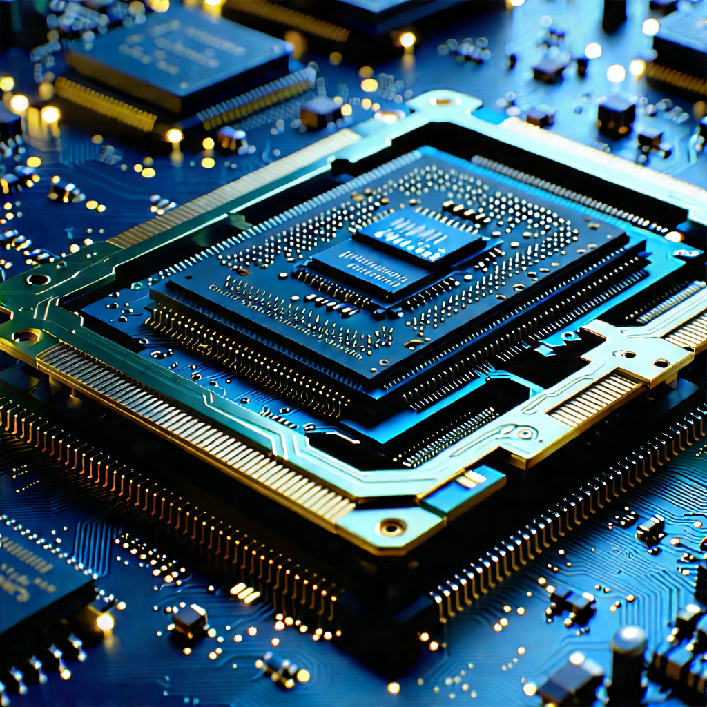 Close-up of memory module