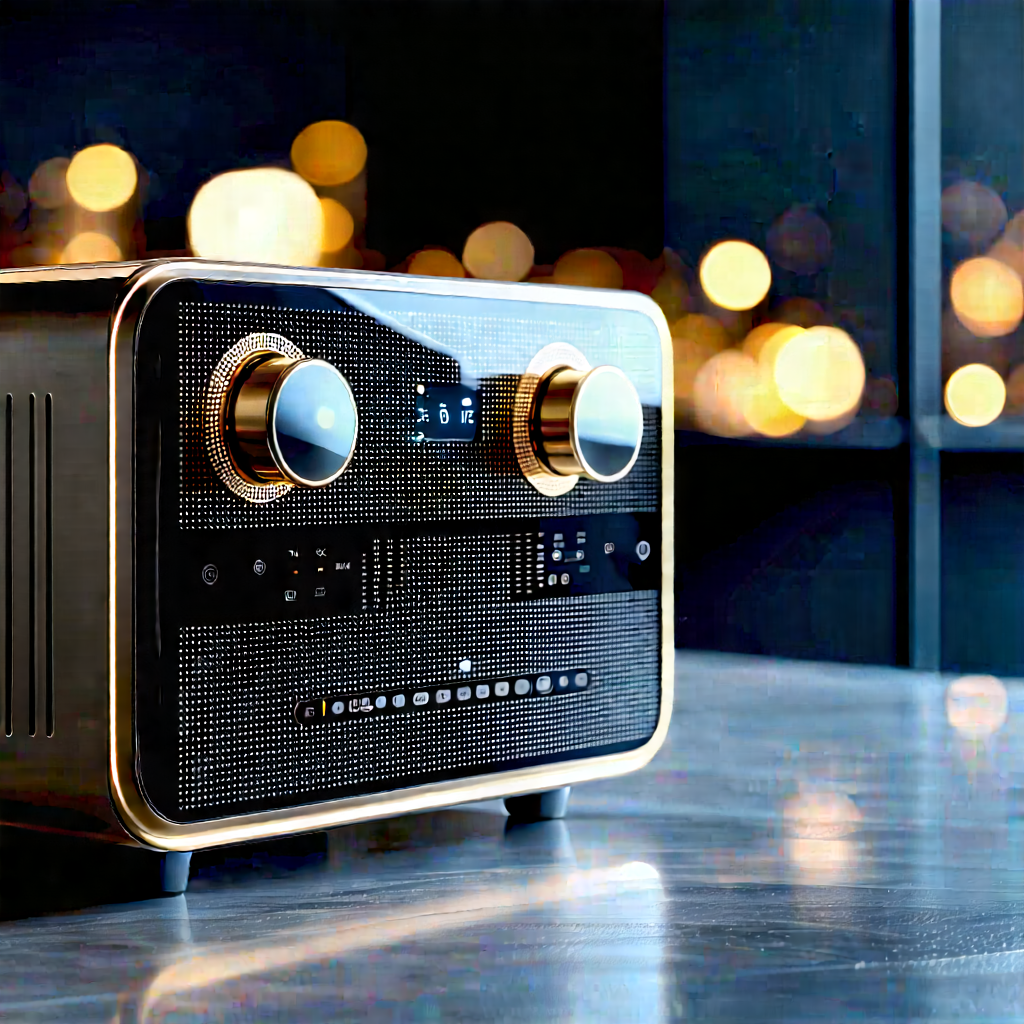 Innovative Smart Appliance Design With Small, Old-fashioned
