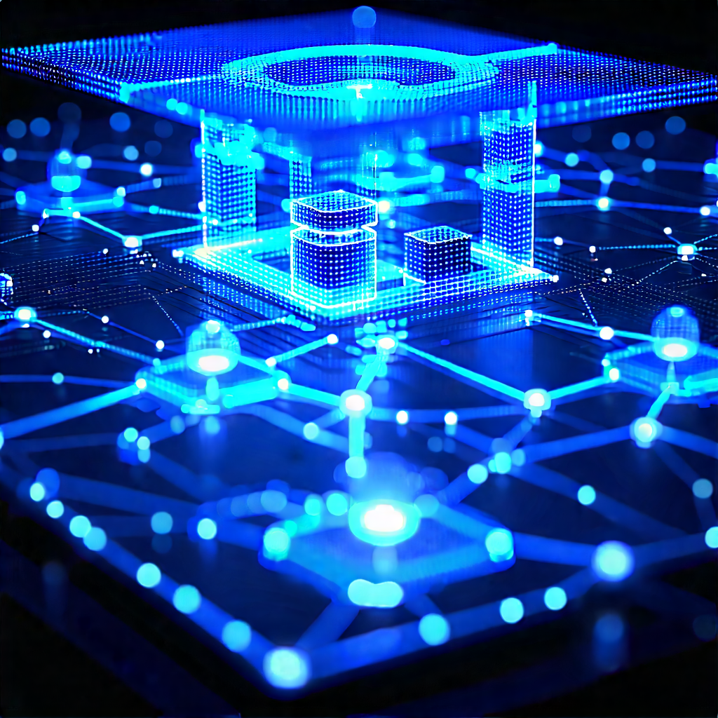 Blockchain network visualization