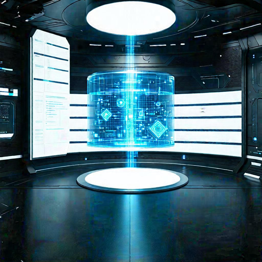 (futuristic:1.37) research laboratory