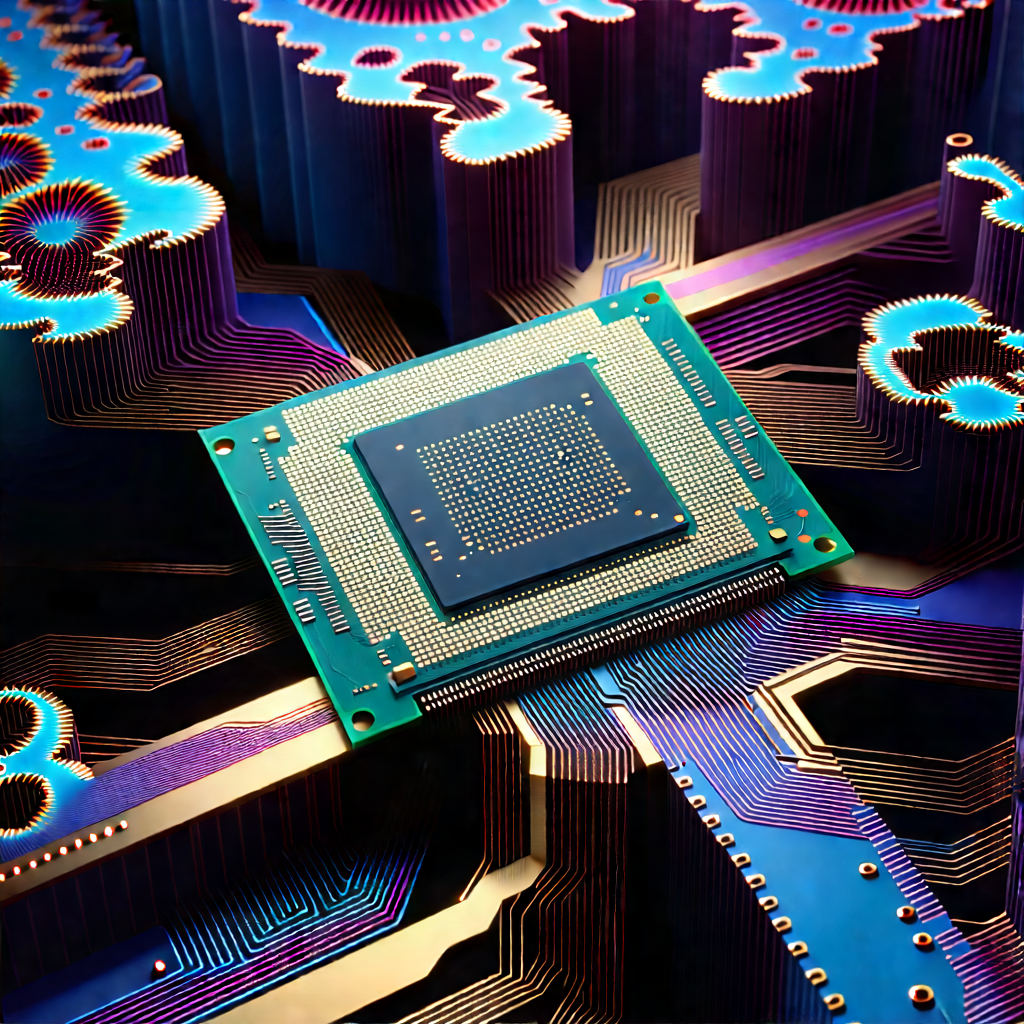 Close-up of memory module