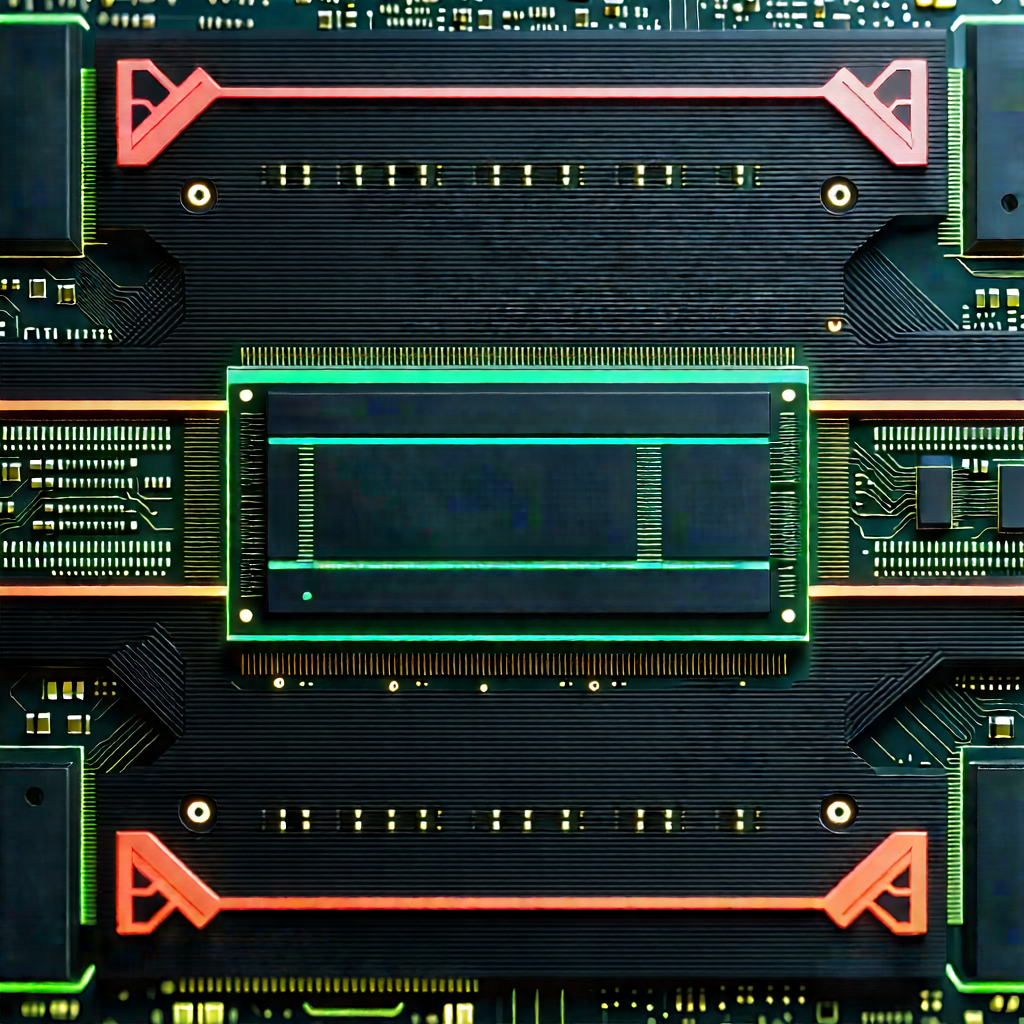 Close-up of memory module