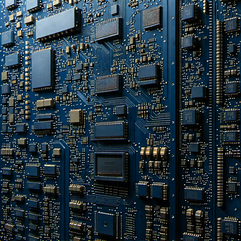 Close-up of sensor array