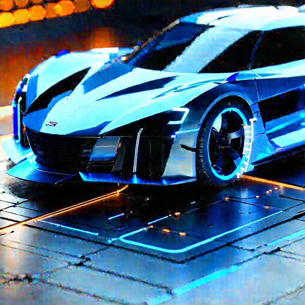Automotive technology in design studio