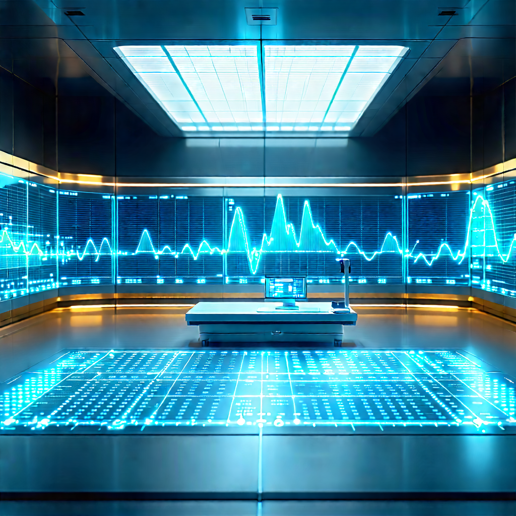 Healthcare Technology In Research Center With Image, There