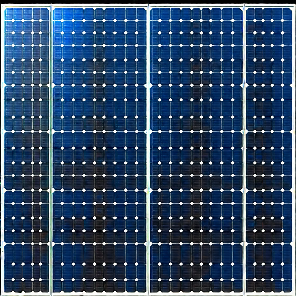 Solar Panel With Laser Scanning With Large Solar