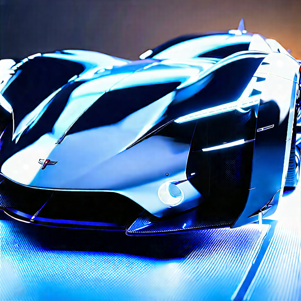 Innovative Electric Vehicle Design With Sleek, Futuristic-looking