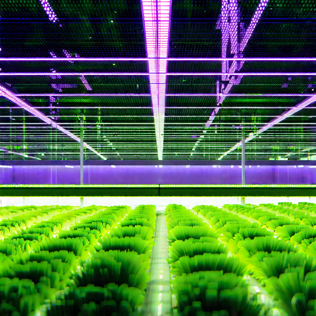 Agricultural technology in research center