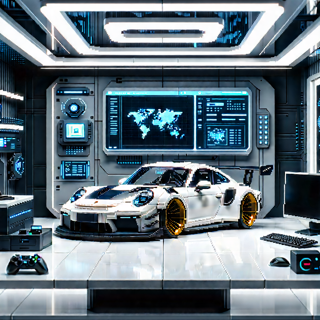 Automotive Technology In Tech Office With Image, There