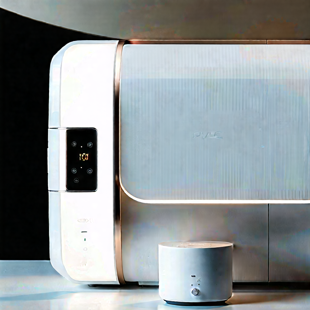 Innovative Smart Appliance Design With Large White