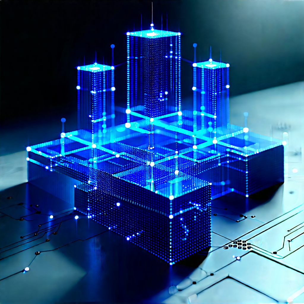Blockchain network visualization