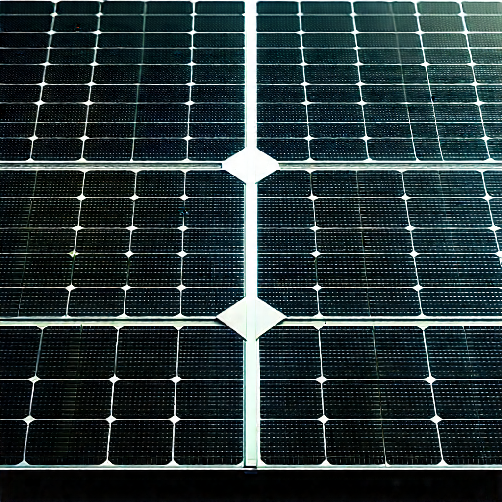 Solar panel with data streams