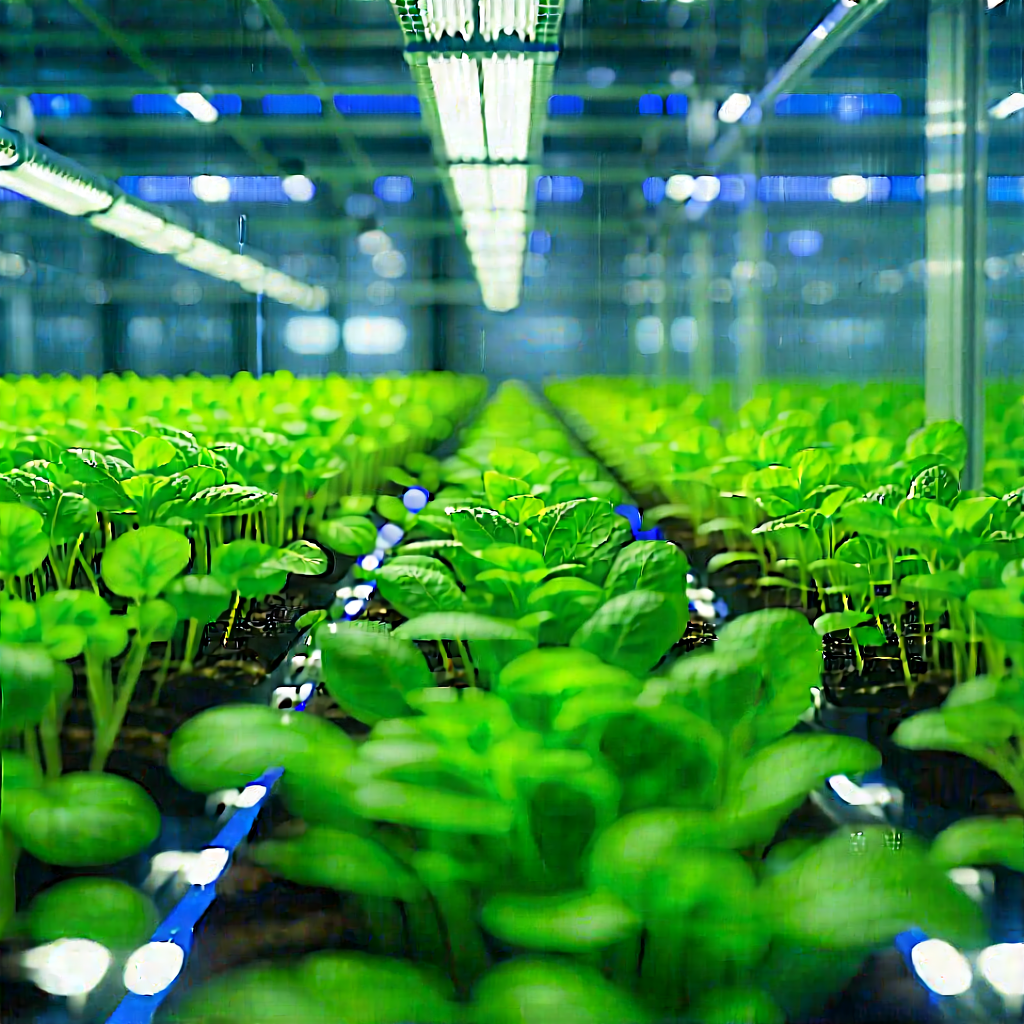 Agricultural Technology In (modern:1.34) Laboratory With Image, There
