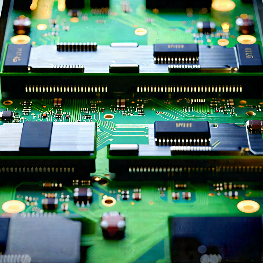 Close-up of memory module