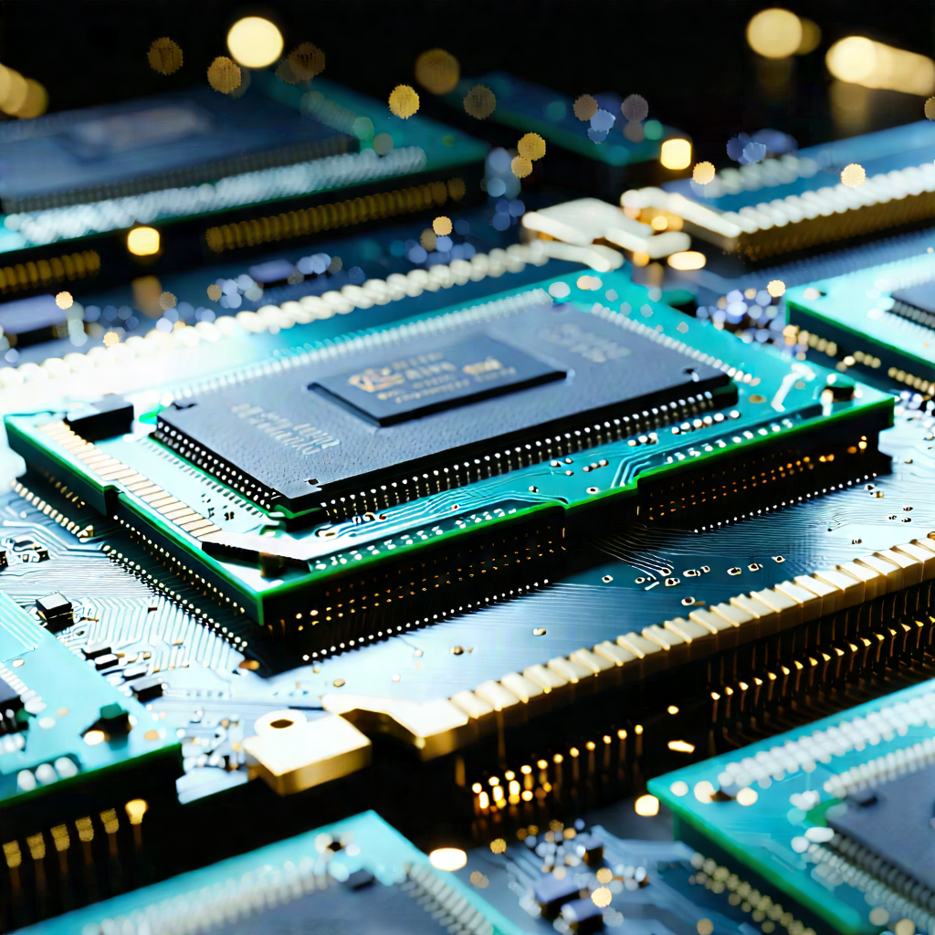 Close-up of memory module