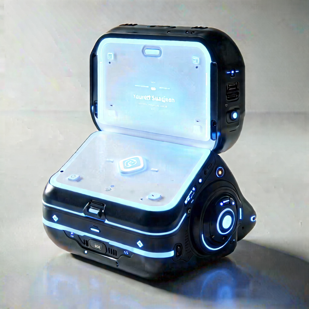 Innovative Communication Tool Design With Small, Futuristic-looking