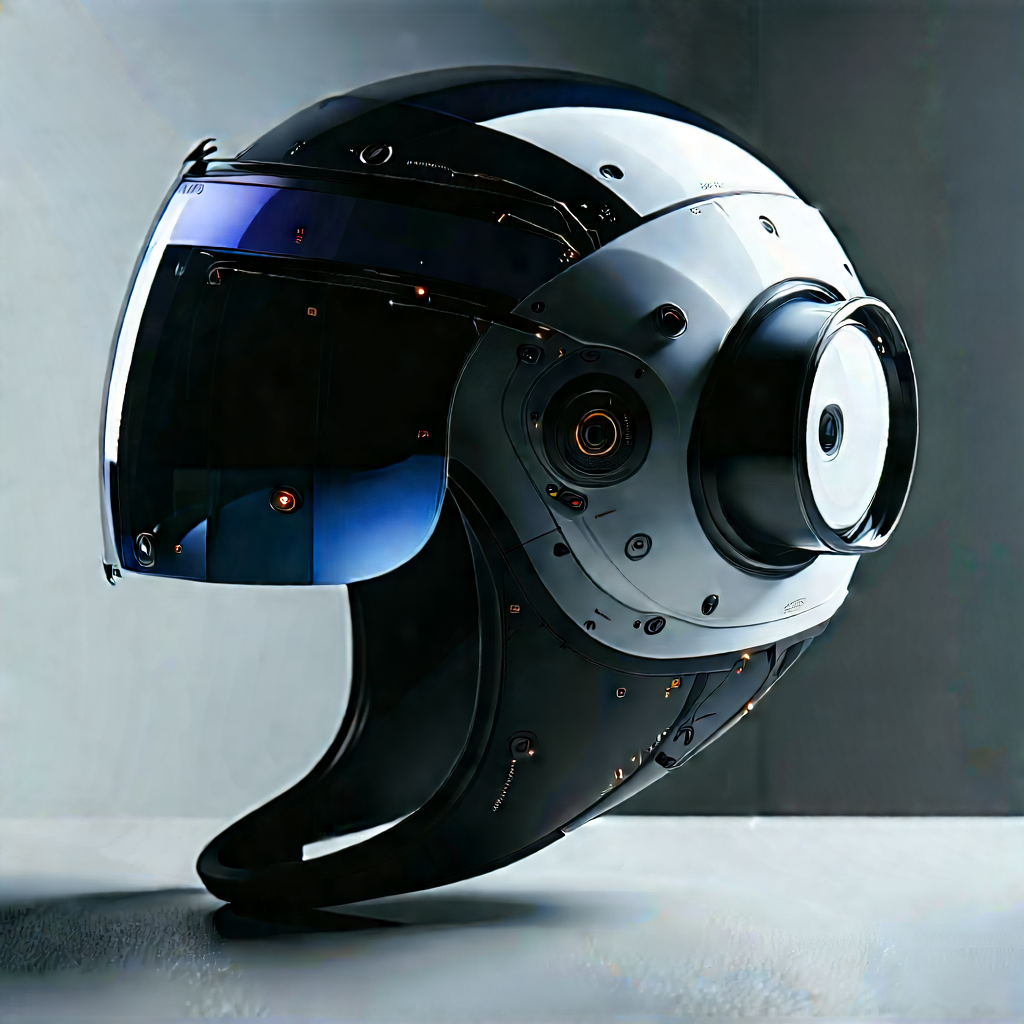 Innovative Wearable Device (design:1.35) With Black Blue