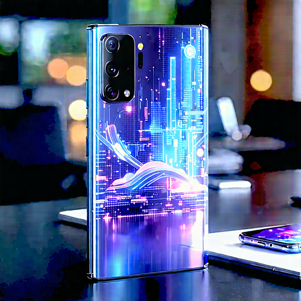 Smartphone With Holographic Display With Cell Phone