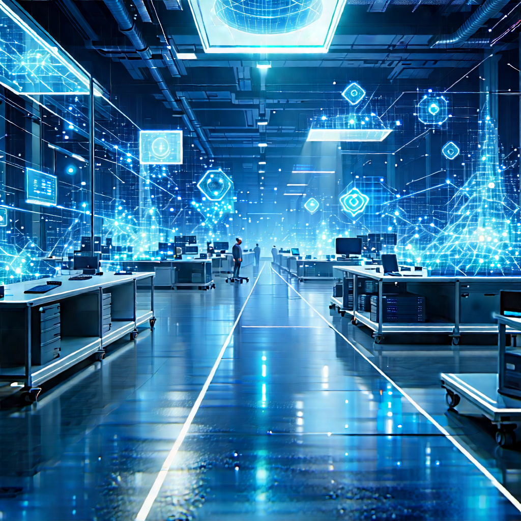Entertainment Technology In Manufacturing Facility With Image, There
