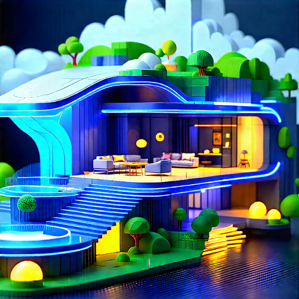 Futuristic smart home