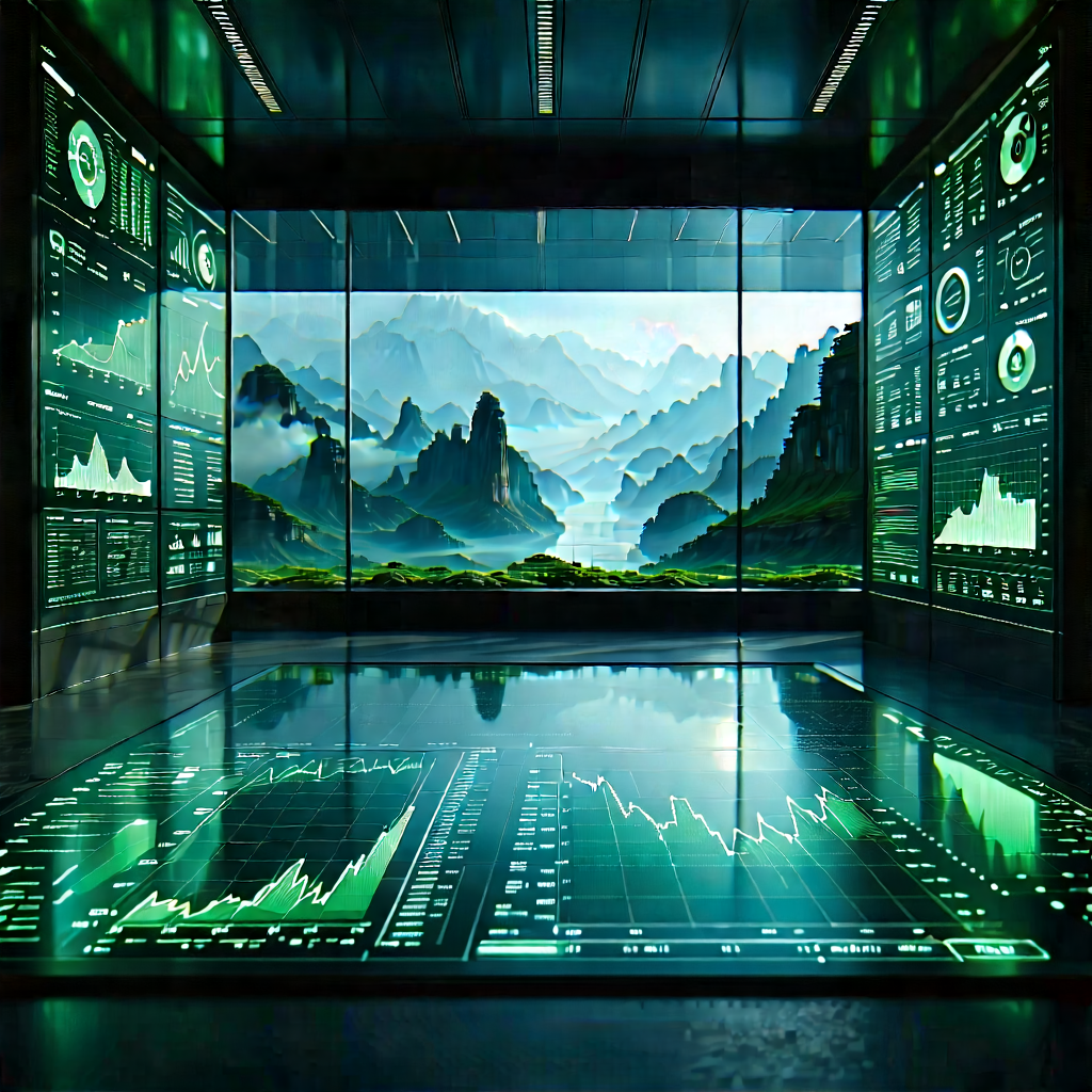 Financial technology in research center