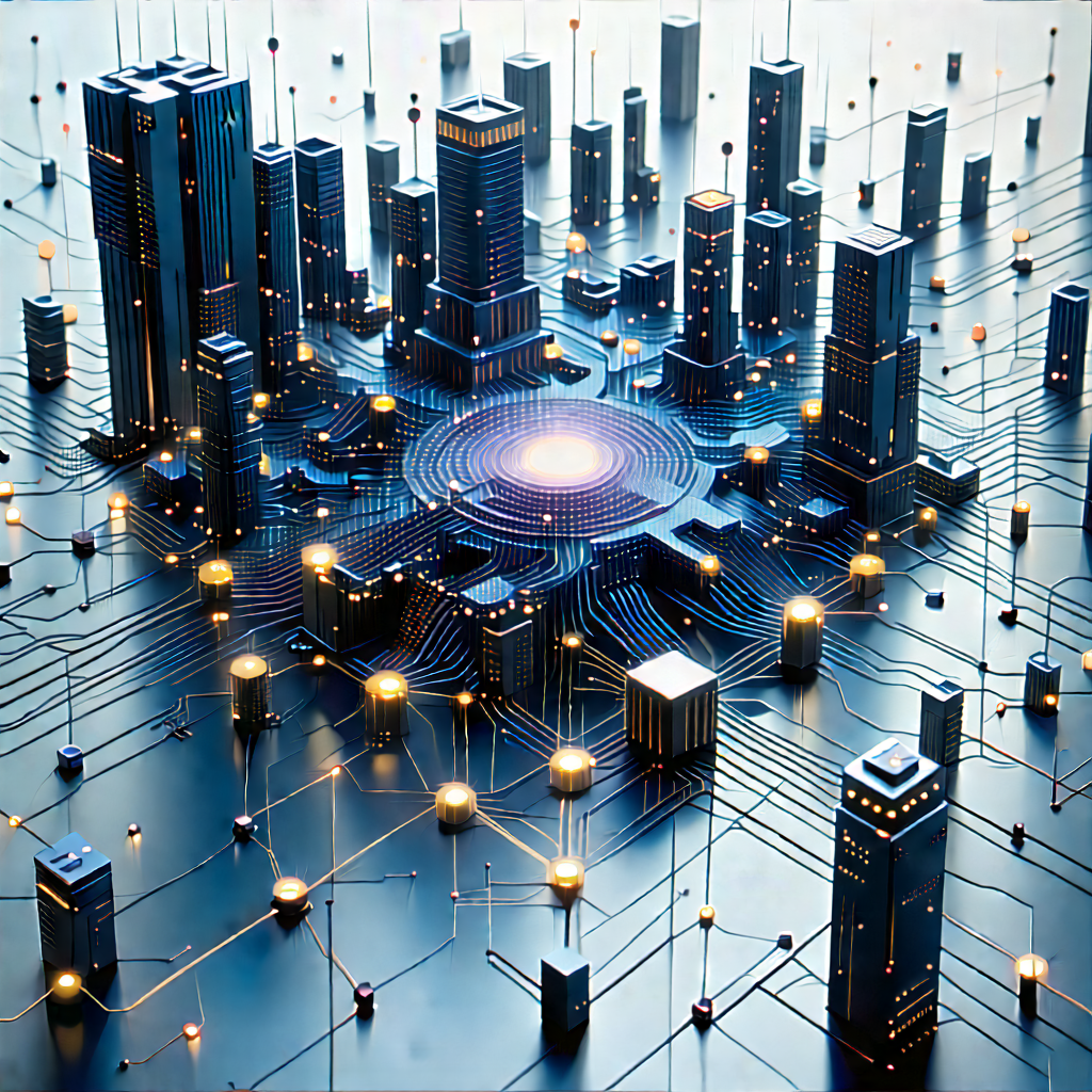 Blockchain network visualization