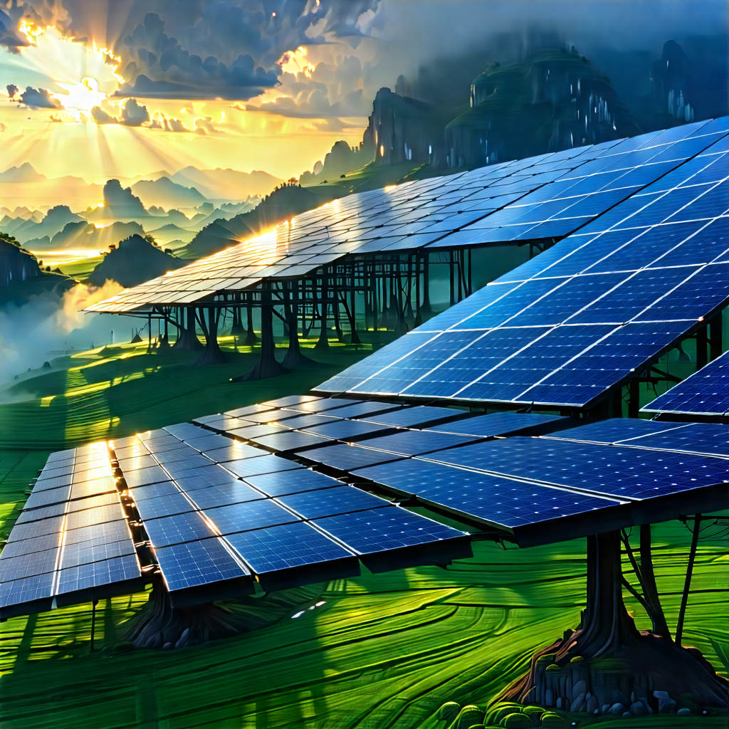 Innovative Renewable Energy Design With Image, There