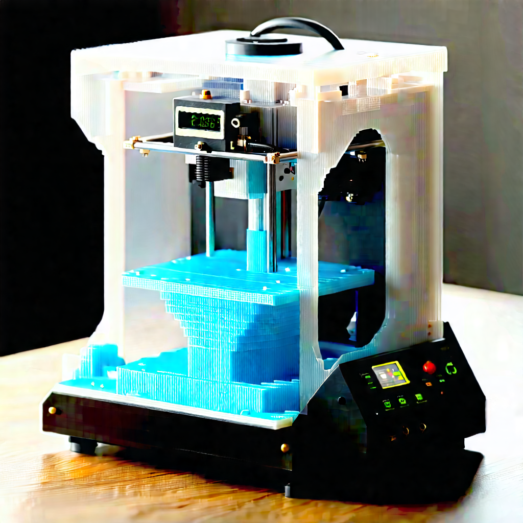 3d printer with data streams