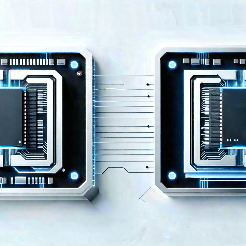 Close-up of memory module