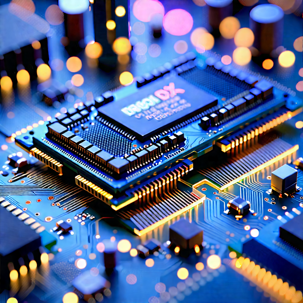 Close-up of memory module