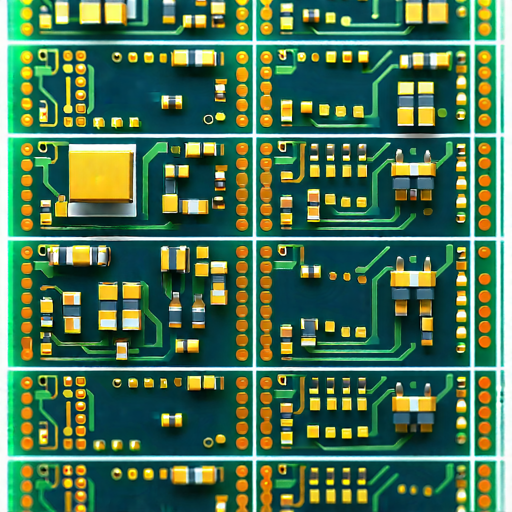 Close-up of sensor array