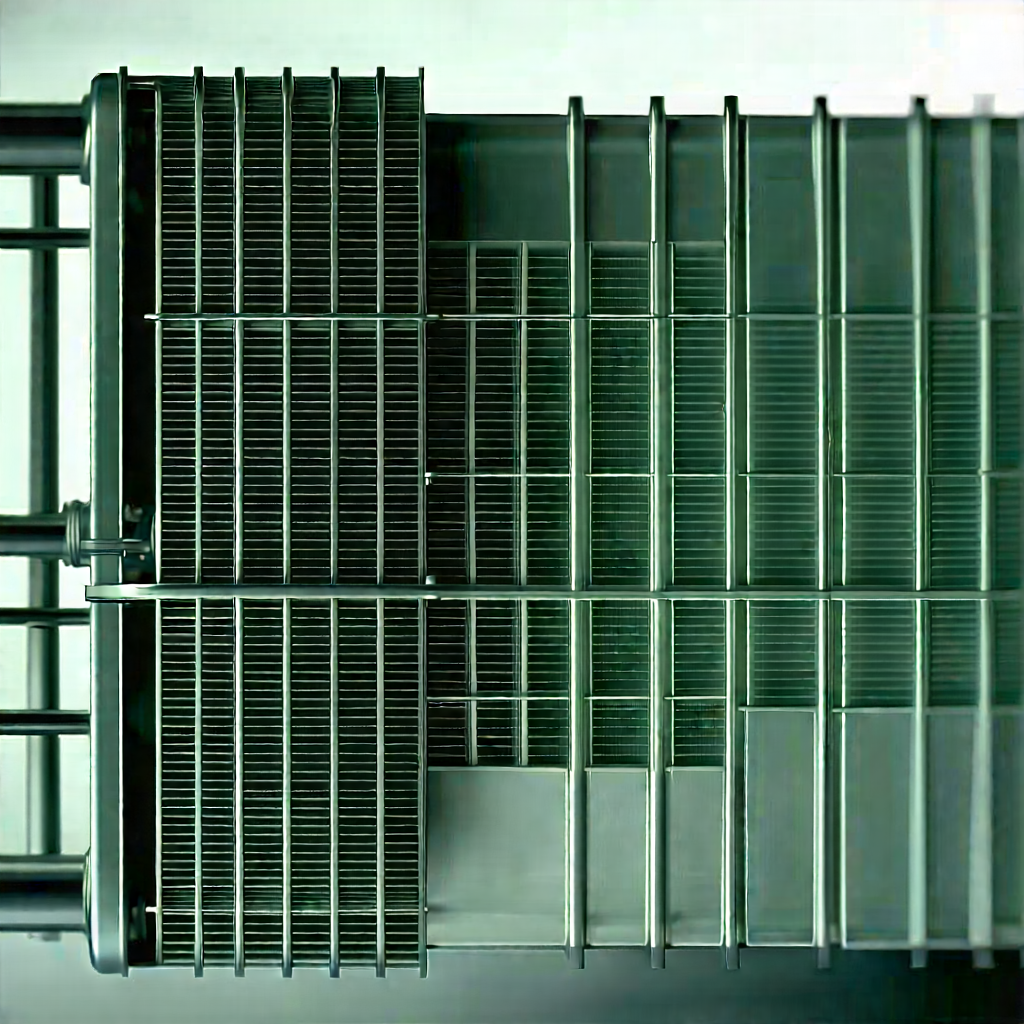 Close-up of cooling system