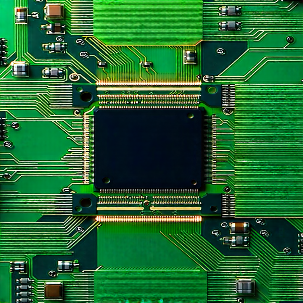 Circuit board with laser scanning